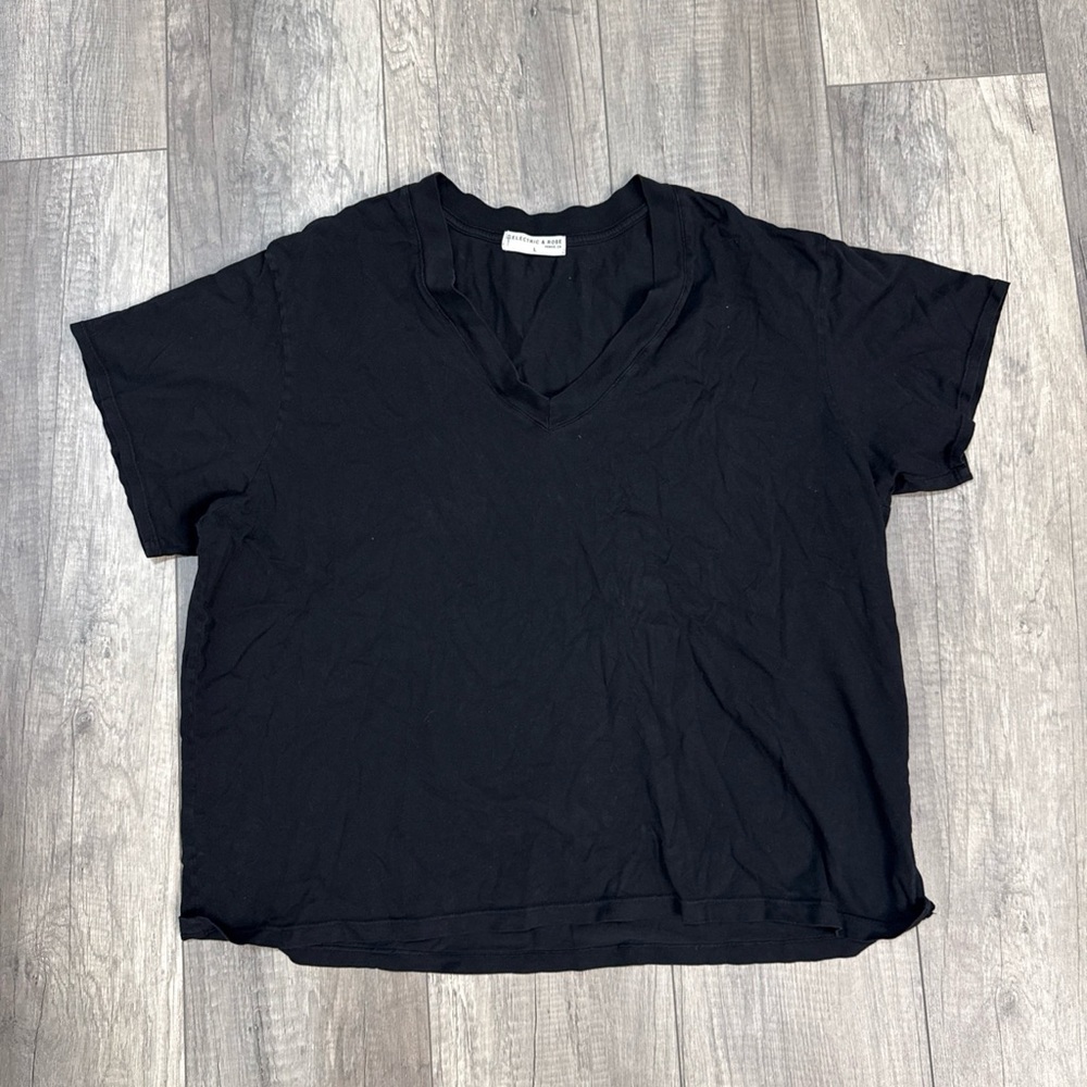 Electric & Rose Black Short Sleeve Tee